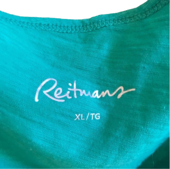 NWT Reitmans Scoop Neck 3 Button Down Tank Top - Picture 3 of 8